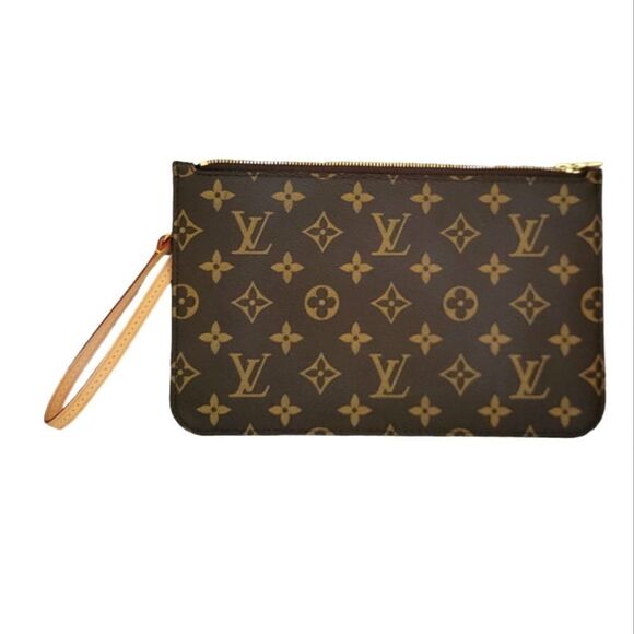 Louis Vuitton Monogram Neverfull MM Pouch - Picture 1 of 13